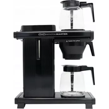 Moccamaster 19560 Moccaserver jarra de cristal de repuesto 1,25L transparente/negro