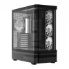 Caja PC semitorre MODECOM Volcano AQ100 ARGB - Negro
