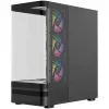 Caja PC semitorre MODECOM Volcano AQ100 ARGB - Negro