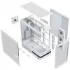 MODECOM Volcano AQ100 ARGB Semitorre blanca