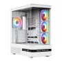 MODECOM Volcano AQ200 ARGB carcasa Midi-Tower blanca