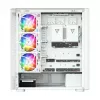 MODECOM Volcano AQ300 ARGB Caja semitorre blanca