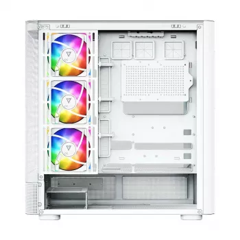 MODECOM Volcano AQ300 ARGB Caja semitorre blanca