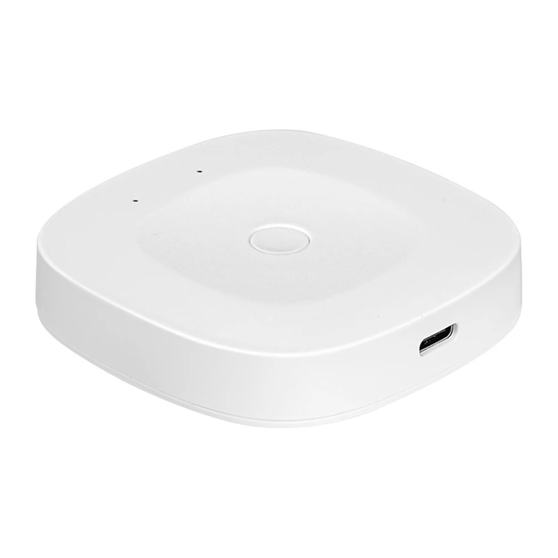 MOES ZHUB-C Gateway inteligente ZigBee 3.0 Ethernet/Wi-Fi para dispositivos Tuya, compatible con Alexa y Google Home