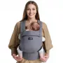 Momcozy BC001 portabebés desde recién nacido hasta niño pequeño algodón gris