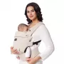 MOMCOZY BC001 Portabebés desde recién nacido hasta niño pequeño algodón caqui