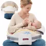 Momcozy NP006 CozyPro Cojín de lactancia ajustable Blanco