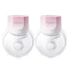 Momcozy S12 Pro Quick Rosa Pack doble Sacaleches de copa Inalámbrico Doble Rosa