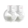 MOMCOZY S12 PRO+ Sacaleches portátil Blanco Pack doble