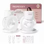 MOMCOZY S12 PRO+ Sacaleches portátil Blanco Pack doble