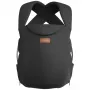 MOMCOZY Portabebés Weesnug para recién nacido algodón negro