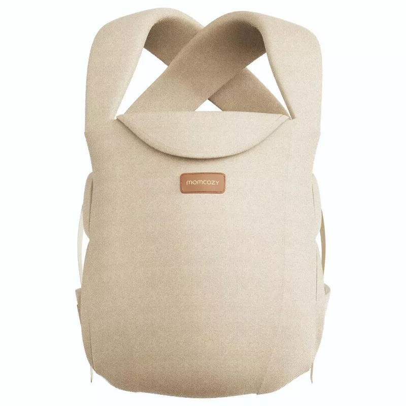 Portabebés para recién nacidos Momcozy CB002 WeeSnug de algodón, caqui