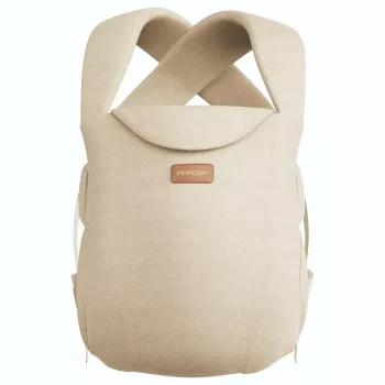 Momcozy CB002 WeeSnug Portabebés Recién Nacido de Algodón Caqui