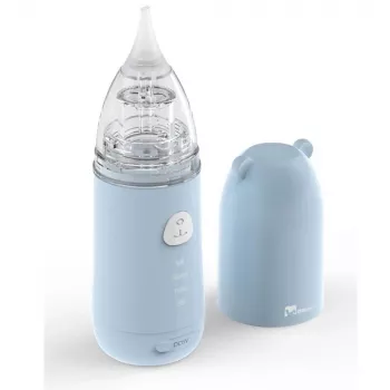 Momini Irrigador y aspirador nasal automático 2 en 1 NanoFlush
