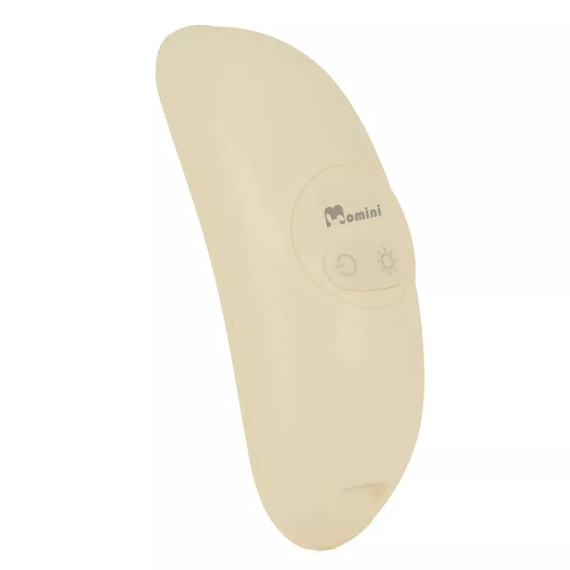 Momini Calma masajeador de lactancia, 2 en 1 calor y masaje, 2 niveles de calor, 2 modos de masaje, recargable por USB-C