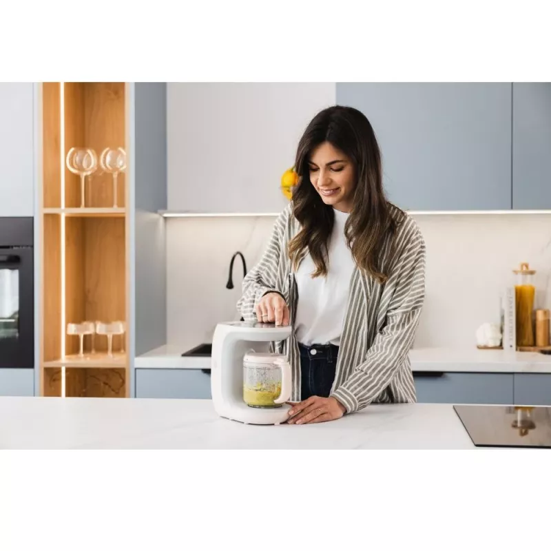 Momini Batidora multiusos al vapor para niños 6en1 NutriBlend