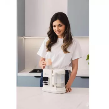 Momini Batidora multiusos al vapor con función de calientabiberones 7en1 MiniChef