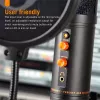 Monkey Banana MICO BK Micrófono de condensador USB para estudio y podcasting
