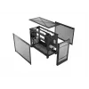 Caja de PC mini-torre Montech TEN (B), cristal templado, negro, Micro-ATX/Mini-ITX