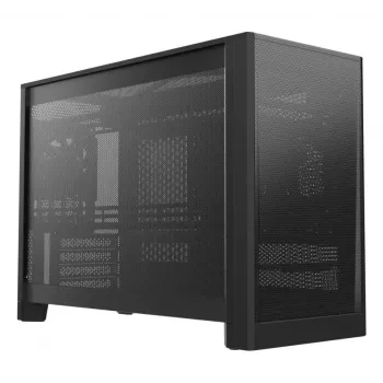 Caja de PC mini-torre Montech TEN (B), cristal templado, negro, Micro-ATX/Mini-ITX