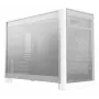 MONTECH TEN (W) caja de PC mini torre blanca - Micro ATX / Mini-ITX, cristal templado, ARGB