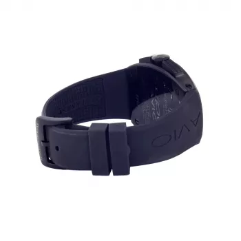 Montres de Luxe Reloj automático de hombre 09SA-BK-1002 48mm esfera negra correa de piel