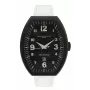 Reloj de lujo de mujer cuarzo analógico 35mm acero inoxidable malla plateada esfera 09EX-LAB-8300