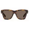Gafas de sol cat eye de mujer MOSCHINO MOS131S086F47 Havana marrón 54 mm