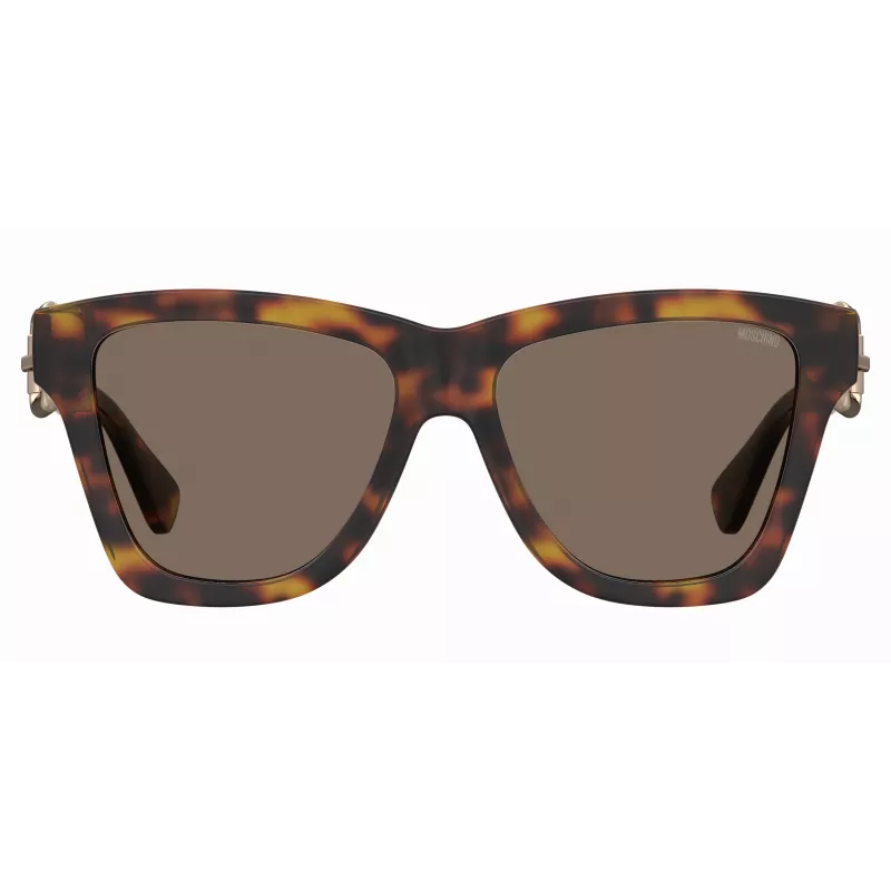 Gafas de sol cat eye de mujer MOSCHINO MOS131S086F47 Havana marrón 54 mm