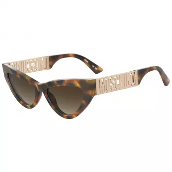 Gafas de sol de mujer MOSCHINO MOS170-S-086 Havana mariposa/cat eye 55mm