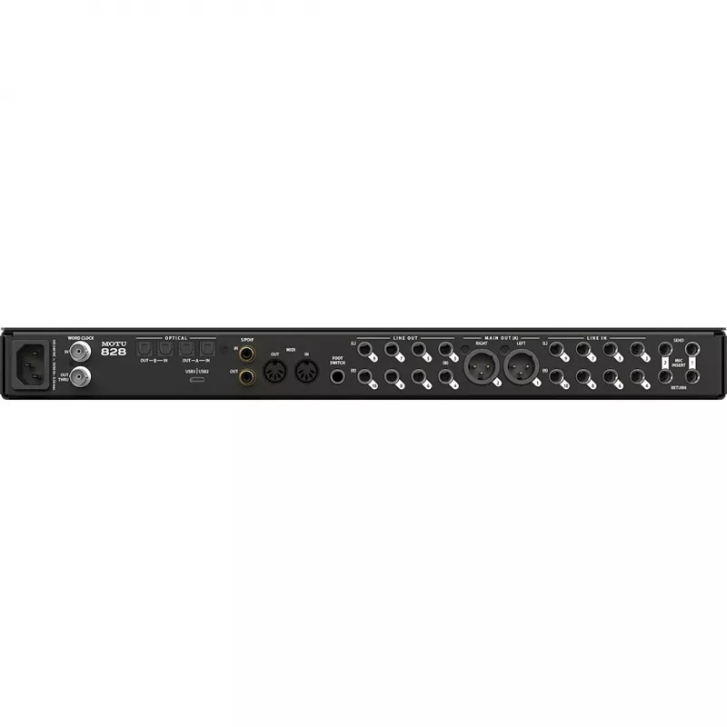 MOTU 828 interfaz de audio