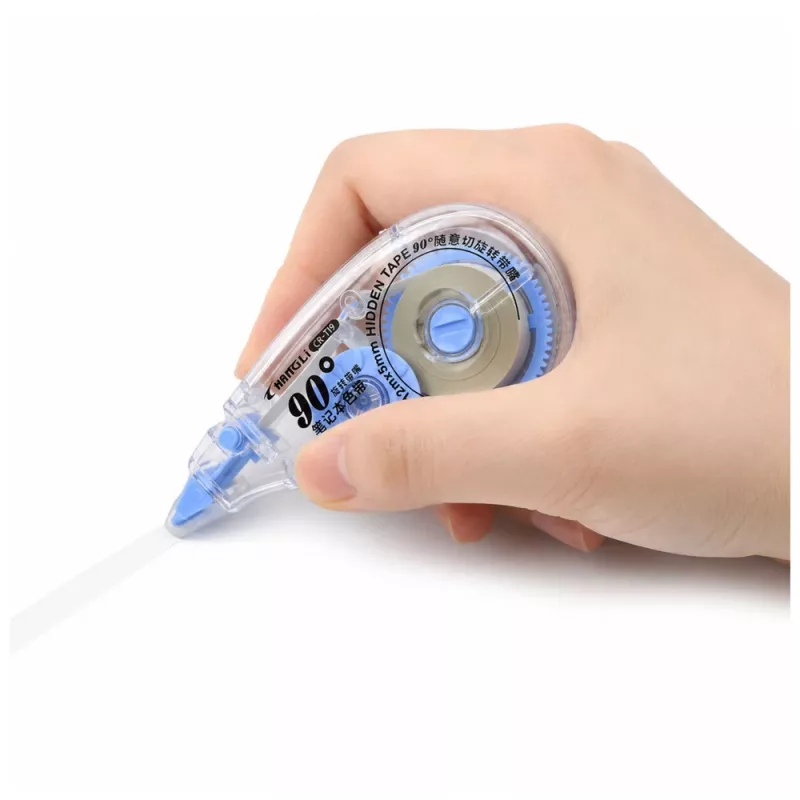 Cinta correctora de precisión para ratón para escuela y oficina 5mm x 12m