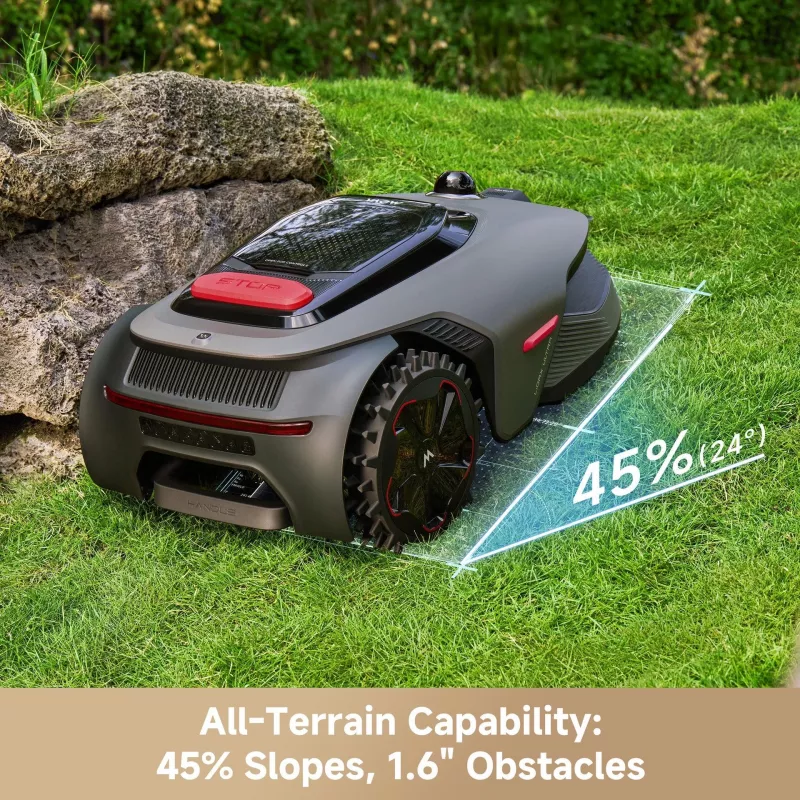 MOVA LIDAX/ULTRA 1000 robot cortacésped – MXXM3100, 1000m², RTK-GPS, sin cable, control por app