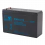 MPL Power Elektro MWH 5-12L Batería UPS acumulador de plomo-ácido VRLA AGM sin mantenimiento 12V 6Ah negro