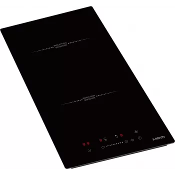 MPM MPM-30-IM-18 placa de inducción empotrable 29 cm negra 2 zonas control táctil