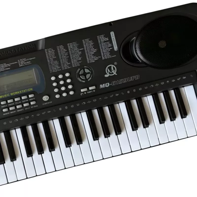 MQ 6159 UFB Teclado educativo de 61 teclas para niños con micrófono