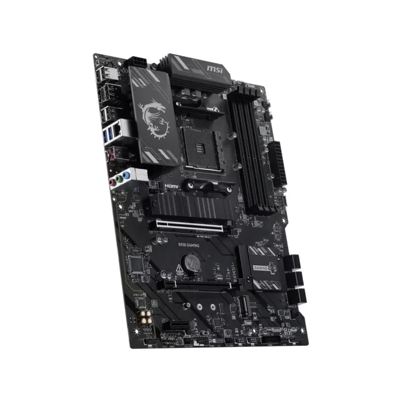 MSI B550 GAMING Placa base - Chipset AMD B550, Socket AM4, ATX, DDR4, HDMI/DP