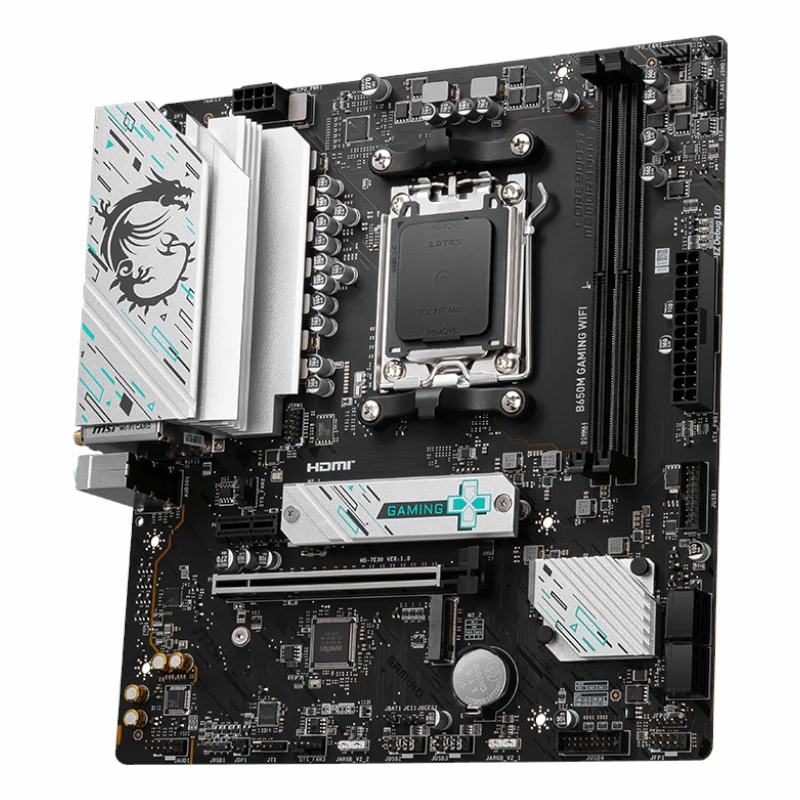 MSI B650M GAMING WIFI AMD AM5 mATX placa base gaming