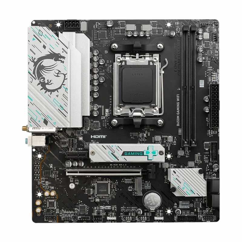 MSI B650M GAMING WIFI AMD AM5 mATX placa base gaming
