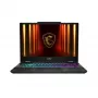 MSI Cyborg 15 B2RWEKG-085NL Portátil gaming 15,6 inch Full HD, Intel Core 5 210H, 16GB DDR5, 512GB SSD, NVIDIA GeForce RTX 5050 8GB, Windows 11 Home, negro