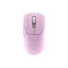 MSI FORGE GM340 W Ratón gaming ligero con sensor PixArt PAW-3311, hasta 12.000 DPI, inalámbrico Tri-Mode (2,4 GHz/Bluetooth/USB-C), violeta