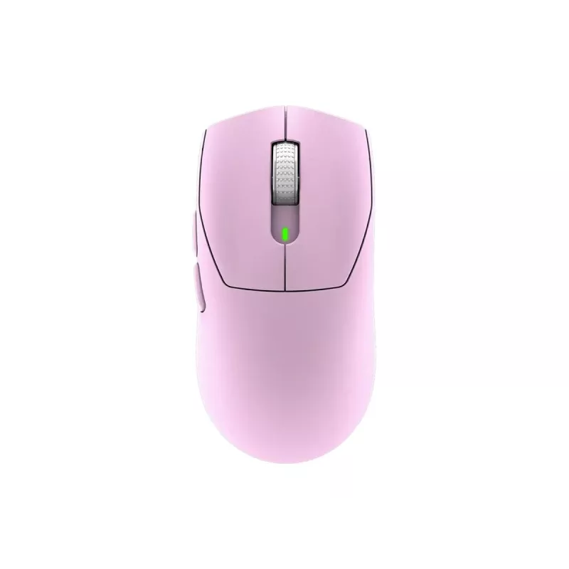 MSI FORGE GM340 W Ratón gaming ligero con sensor PixArt PAW-3311, hasta 12.000 DPI, inalámbrico Tri-Mode (2,4 GHz/Bluetooth/USB-C), violeta
