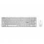 MSI Forge K210 Wireless Combo White US - Conjunto de teclado y ratón