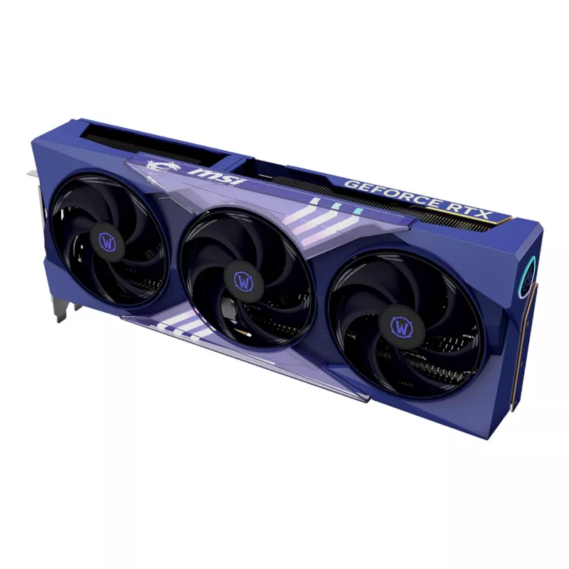 MSI GeForce RTX 5070 12GB World of Warcraft MIDNIGHT VOID EDITION OC tarjeta gráfica