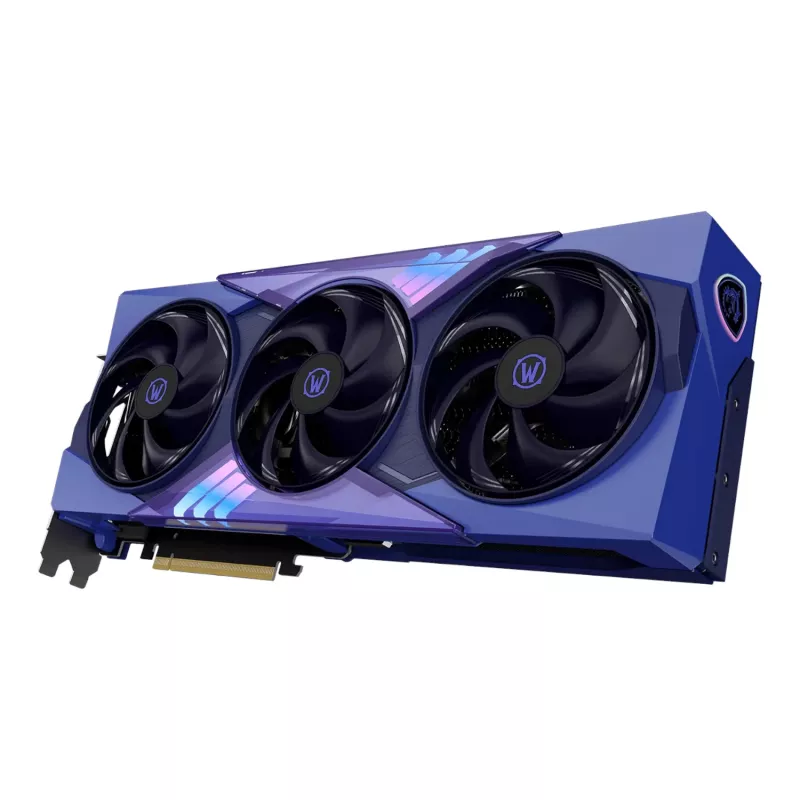 MSI GeForce RTX 5070 12GB World of Warcraft MIDNIGHT VOID EDITION OC tarjeta gráfica
