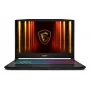 MSI Katana 15 HX B14WFK-610NL Portátil gaming, 15,6 inch Full HD, Intel Core i7-14650HX, 16GB DDR5, 512GB SSD, NVIDIA GeForce RTX 5060 8GB, Windows 11 Home, negro