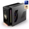 MSI MEG Vision X AI 2NVV9-285AT PC de sobremesa (negro/transparente, Windows 11 Home)