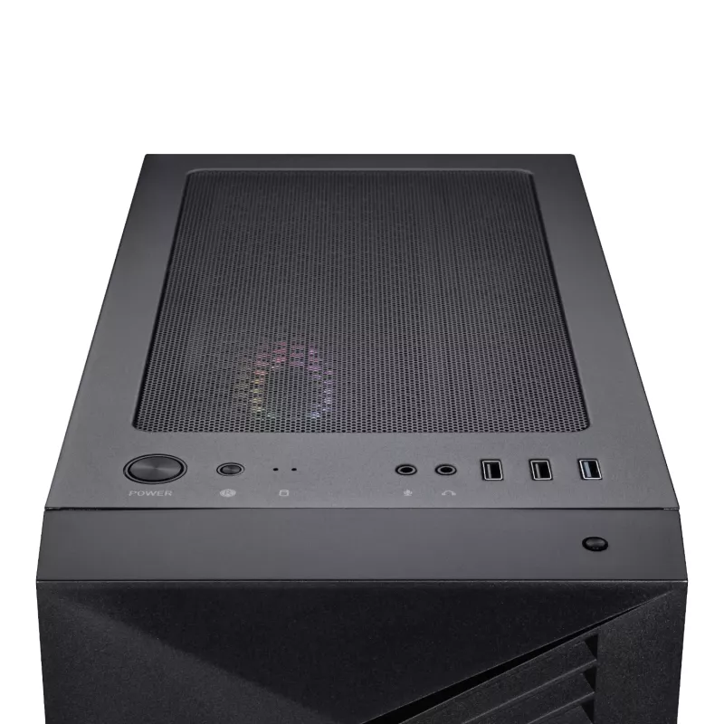 MSI PRO FORGE M050A Caja gaming Micro-ATX - Negro