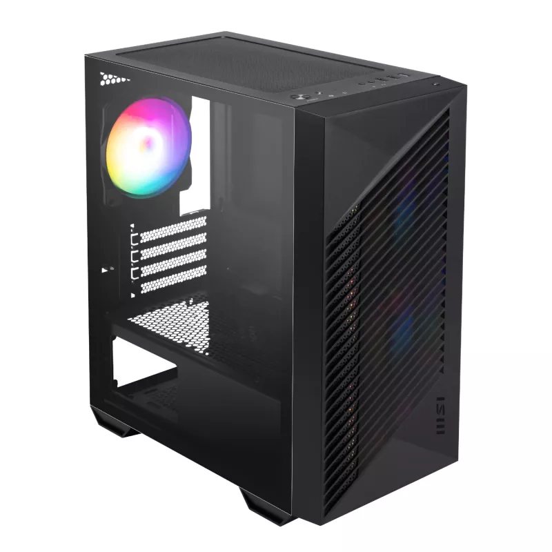MSI PRO FORGE M050A Caja gaming Micro-ATX - Negro