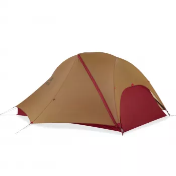 MSR FreeLite 2 Tan Tienda de campaña V3 - Tienda de senderismo ultraligera para 2 personas y 3 estaciones
